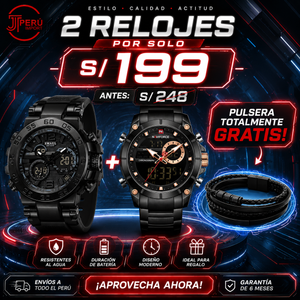 OFERTA SMAEL + NAVIFORCE + GRATIS PULSERA