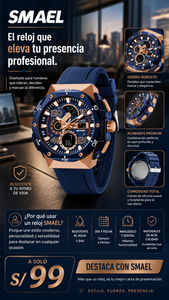 SMAEL 8113 AZUL GOLD ROSE