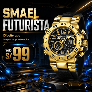 SMAEL 8106 GOLD BLACK