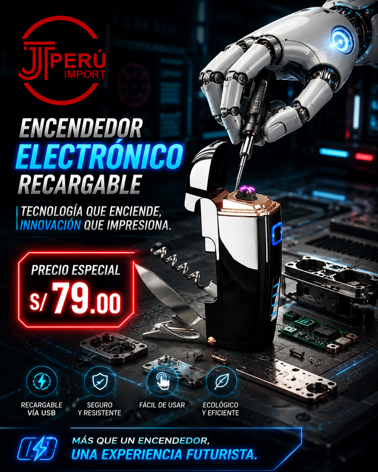 ENCENDEDOR ELECTRONICO 2 EN 1 BLACK FB