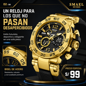 SMAEL 8106 GOLD BLACK