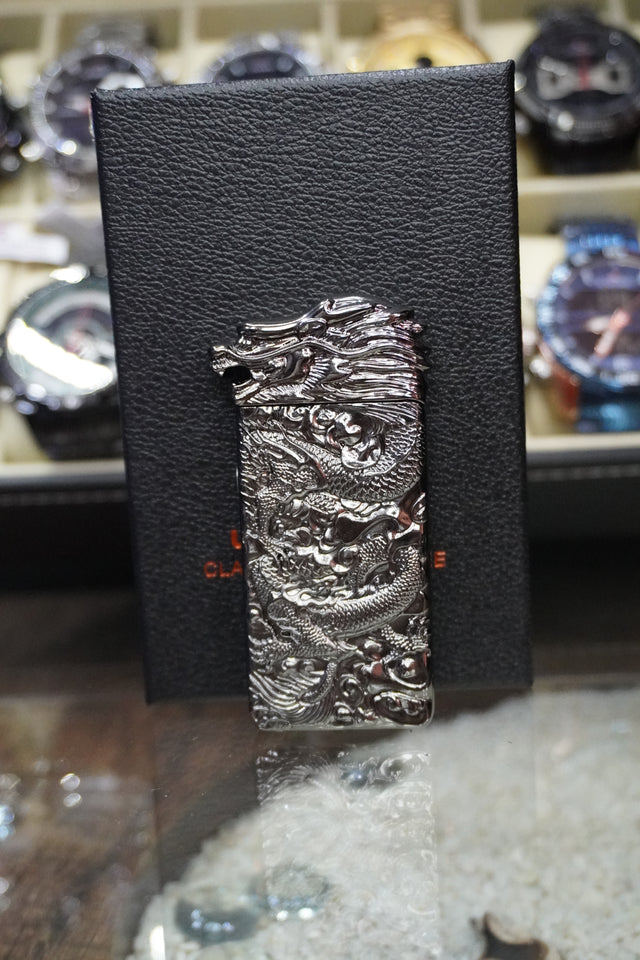 Encendedor Electronico Gris Oscuro