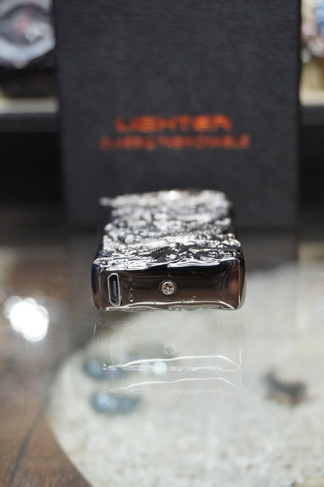Encendedor Electronico Gris Oscuro