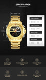NAVIFORCE 9163 GOLD